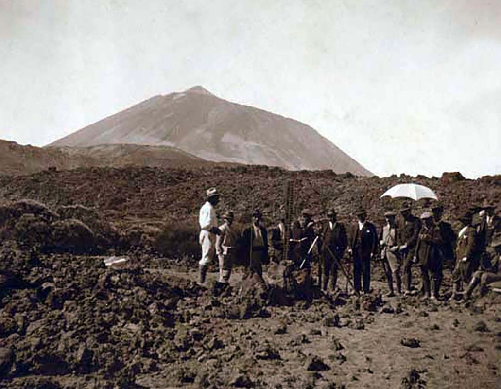 Campaña científica en las Cañadas del Teide ( II). Circa 1910